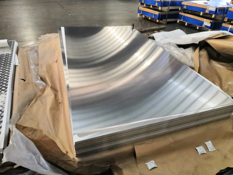 Aluminum plain plate