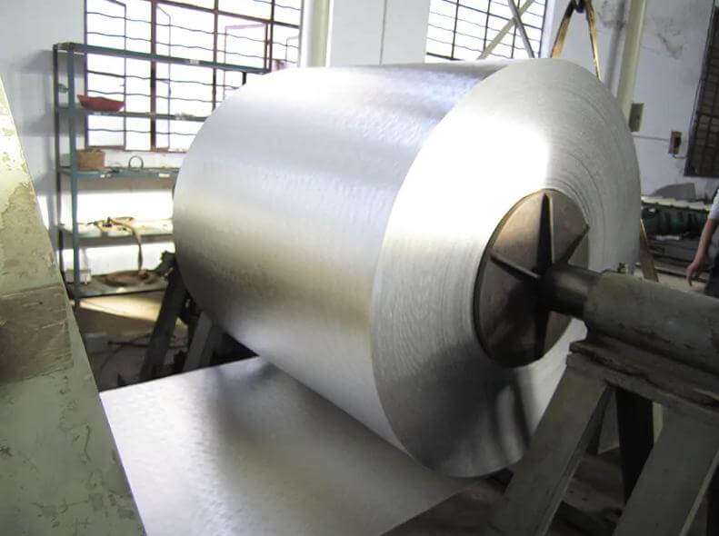 Embossed Lacquer Coated Aluminium Foil Roll