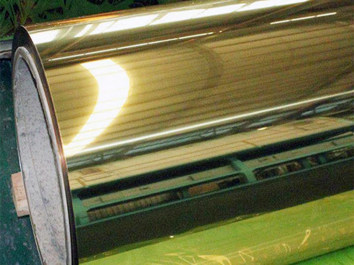 Gold mirror aluminum sheet