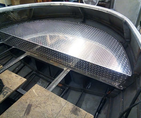 Marine Grade Aluminium Checkered Plate For Decks, Walkways & Platforms high quality